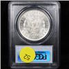 Image 3 : 5 Unc Morgan $1 Graded By PCGS Mixed Dates From The McClaren Collection