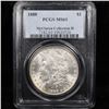 Image 4 : 5 Unc Morgan $1 Graded By PCGS Mixed Dates From The McClaren Collection