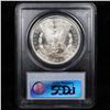 Image 7 : 5 Unc Morgan $1 Graded By PCGS Mixed Dates From The McClaren Collection