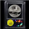Image 3 : Proof 1995-P Olympics Track & Field Modern Commem Dollar $1 Graded GEM++ Proof Deep Cameo by USCG