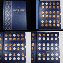 Partial Lincoln Cent Book 1960-1984 44 Coins