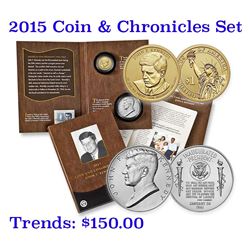 2015 Coin And Chronicle Set John F. Kennedy