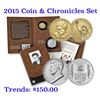 Image 1 : 2015 Coin And Chronicle Set John F. Kennedy
