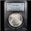 Image 10 : 5 Unc Morgan $1 Graded By PCGS Mixed Dates From The McClaren Collection