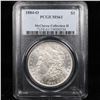Image 2 : 5 Unc Morgan $1 Graded By PCGS Mixed Dates From The McClaren Collection