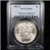 Image 8 : 5 Unc Morgan $1 Graded By PCGS Mixed Dates From The McClaren Collection
