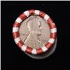Image 3 : Mixed small cents 1c orig shotgun roll, 1920-d Wheat Cent, 1896 Indian Cent other end, N.F. String &
