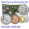 Image 1 : 2014 Coin And Chronicle Set Franklin D. Roosevelt