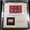 Image 10 : A Postal Commemorative Set, 25 Years Of Americas Finest Coinage Incomplete, in a brown binder