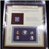 Image 14 : A Postal Commemorative Set, 25 Years Of Americas Finest Coinage Incomplete, in a brown binder