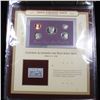 Image 16 : A Postal Commemorative Set, 25 Years Of Americas Finest Coinage Incomplete, in a brown binder