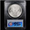 Image 5 : 5 Unc Morgan $1 Graded By PCGS Mixed Dates From The McClaren Collection