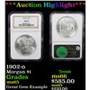 Image 1 : ***Auction Highlight*** NGC 1902-o Morgan Dollar $1 Graded ms65 By NGC (fc)