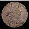 Image 2 : ***Auction Highlight*** 1803 S-250 B-10 R3 Draped Bust Large Cent 1c Graded xf+ By USCG (fc)