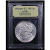 Image 4 : ***Auction Highlight*** 1901-p Morgan Dollar $1 Graded Choice AU/BU Slider+ By USCG (fc)