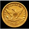Image 3 : ***Auction Highlight*** 1893-p Gold Liberty Quarter Eagle $2 1/2 Graded Unc Details By USCG (fc)
