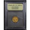 Image 4 : ***Auction Highlight*** 1893-p Gold Liberty Quarter Eagle $2 1/2 Graded Unc Details By USCG (fc)