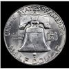 Image 3 : ***Auction Highlight*** 1952-s Franklin Half Dollar 50c Graded Choice Unc FBL By USCG (fc)