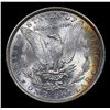 Image 3 : ***Auction Highlight*** 1886-p Rainbow Toned Morgan Dollar $1 Graded GEM+ Unc By USCG (fc)