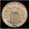 Image 2 : Proof ***Auction Highlight*** 1878 Shield Nickel 5c Graded GEM+ Proof By USCG (fc)