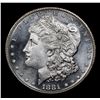 Image 2 : ***Auction Highlight*** 1881-s Morgan Dollar $1 Graded GEM+ UNC DMPL By USCG (fc)