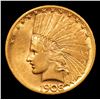 Image 2 : ***Auction Highlight*** 1908-s Gold Indian Eagle $10 Graded Select Unc By USCG (fc)