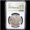Image 2 : NGC 1882-o Morgan Dollar $1 Graded ms63 By NGC
