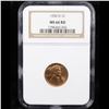 Image 2 : NGC 1936-d Lincoln Cent 1c Graded ms66 rd By NGC
