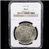 Image 2 : NGC 1924-p Peace Dollar $1 Graded ms61 By NGC