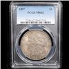 Image 2 : 1897-p Morgan Dollar $1 Graded ms62 By PCGS
