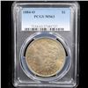 Image 2 : PCGS 1884-o Morgan Dollar $1 Graded ms63 By PCGS