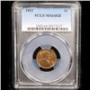 Image 2 : PCGS 1911-p Lincoln Cent 1c Graded ms64 rb By PCGS