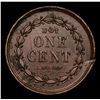 Image 3 : 1863 Not One Cent Civil War Token 1c Grades xf details