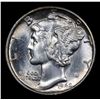 Image 2 : 1942-s Mercury Dime 10c Grades Choice+ Unc