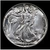 Image 2 : 1944-p Walking Liberty Half Dollar 50c Grades Choice Unc
