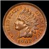 Image 2 : 1902 Indian Cent 1c Grades Select Unc RB