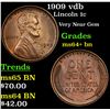 Image 1 : 1909 vdb Lincoln Cent 1c Grades Choice+ Unc BN