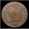 Image 2 : 1826 Cohen-1 Classic Head half cent 1/2c Grades vg+