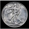 Image 2 : 1936-p Walking Liberty Half Dollar 50c Grades Choice Unc
