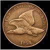 Image 2 : 1858 LL Flying Eagle Cent 1c Grades vf++