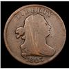 Image 2 : 1803 Cohen-1 Draped Bust Half Cent 1/2c Grades vg details