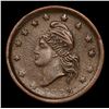 Image 2 : 1863 Liberty Cap Civil War Token 1c Grades Choice AU
