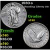 Image 1 : 1930-s Standing Liberty Quarter 25c Grades xf
