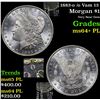 Image 1 : 1883-o /o Vam 13 Morgan Dollar $1 Grades Choice Unc+ PL