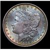 Image 2 : 1886-p Rainbow Toned Morgan Dollar $1 Grades Choice+ Unc