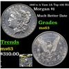 Image 1 : 1887-s /s Vam 2A Top 100 R5 Morgan Dollar $1 Grades Select Unc