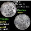 Image 1 : 1888-o Morgan Dollar $1 Grades Choice+ Unc