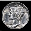 Image 2 : 1916-p Mercury Dime 10c Grades GEM FSB