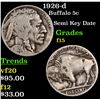 Image 1 : 1926-d Buffalo Nickel 5c Grades f+