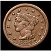 Image 2 : 1854 N-6 Braided Hair Large Cent 1c Grades vf++